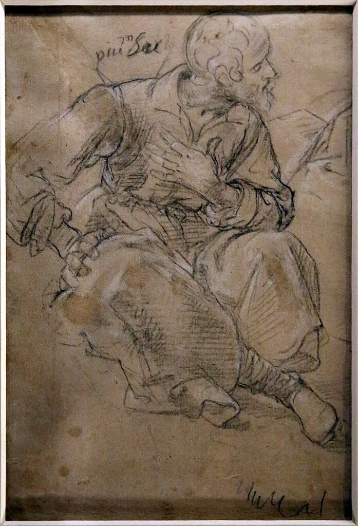 Aurelio Lomi - 123, studio per una figura di san Giuseppe